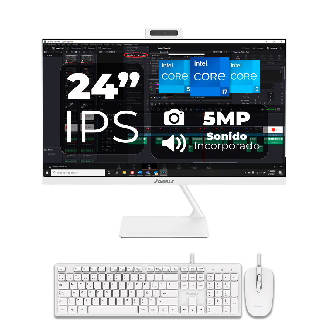 Computador todo en uno Gold G7400