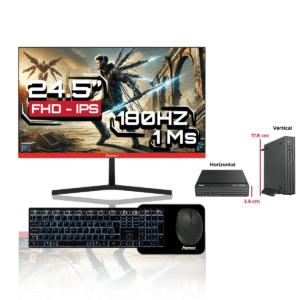 MONITOR: 24" Gamer IPS / 180HZ / FULLHD